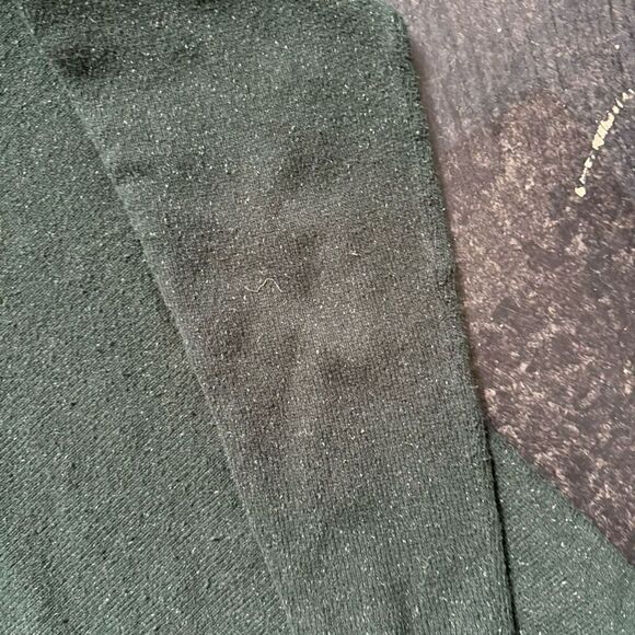 J. Jill Women’s Green Sweater Size Large Cotton Blend Essential Style Speckled - Picture 3 of 12